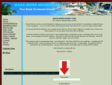 Tablet Screenshot of make-more-money.com